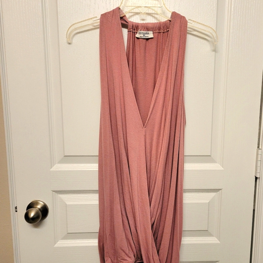 ZENANA XL pink blouse